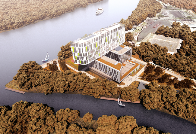 RADISSON BLU MOSCOW RIVERSIDE HOTEL&SPA � Asadov Architectural Bureau; GrandProjectCity; Polyansky Institute of Architecture