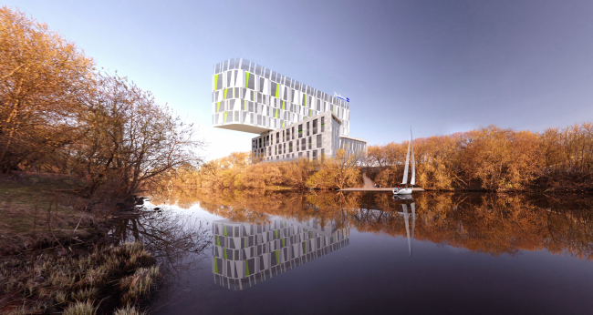RADISSON BLU MOSCOW RIVERSIDE HOTEL&SPA � Asadov Architectural Bureau; GrandProjectCity; Polyansky Institute of Architecture