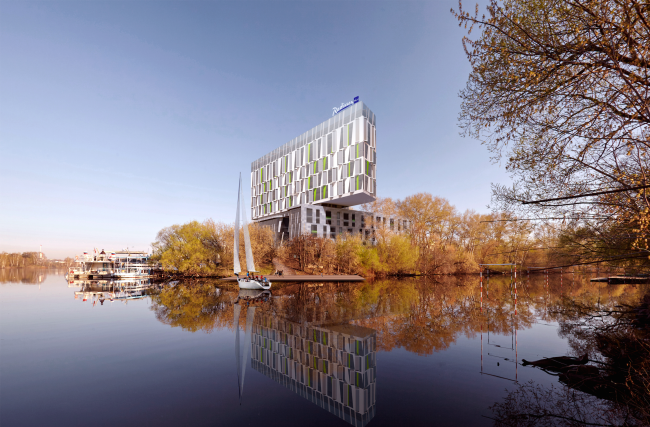 RADISSON BLU MOSCOW RIVERSIDE HOTEL&SPA � Asadov Architectural Bureau; GrandProjectCity; Polyansky Institute of Architecture