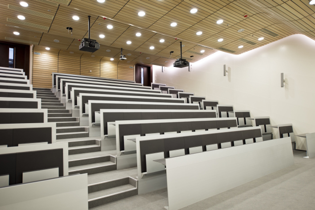 The main building of the Higher Management School of Saint Petersburg State University. Restoration and adjustment, 2014. Photo � Margarita Yavein, Tatyana Strekalova