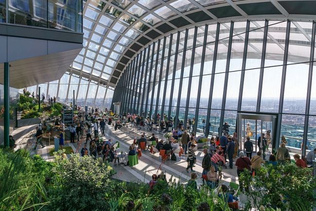 20 �������-c����. ������ ��� Sky Garden �� ������� ������. ����: User:Colin / Wikimedia Commons / CC BY-SA 4.0