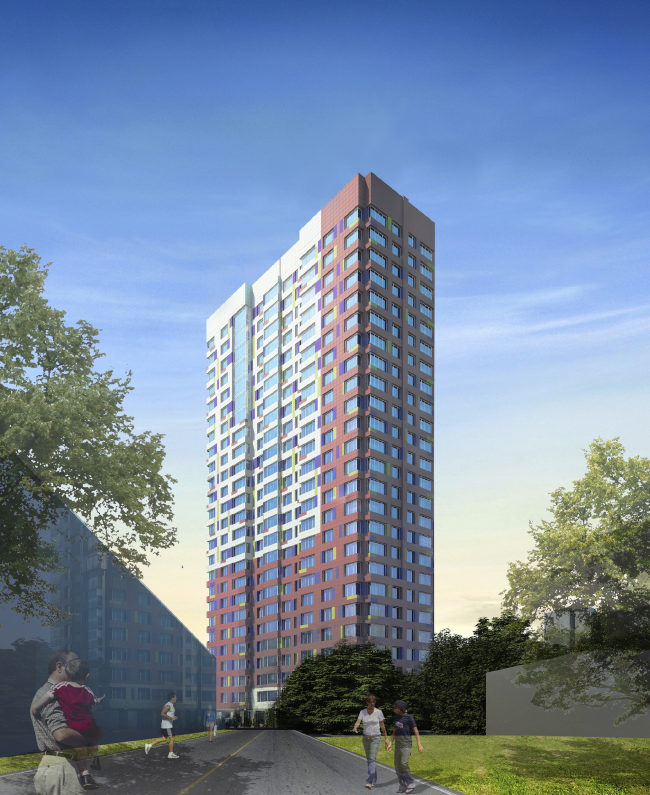 "Klever" residential building � "A.Len" Architectural Bureau