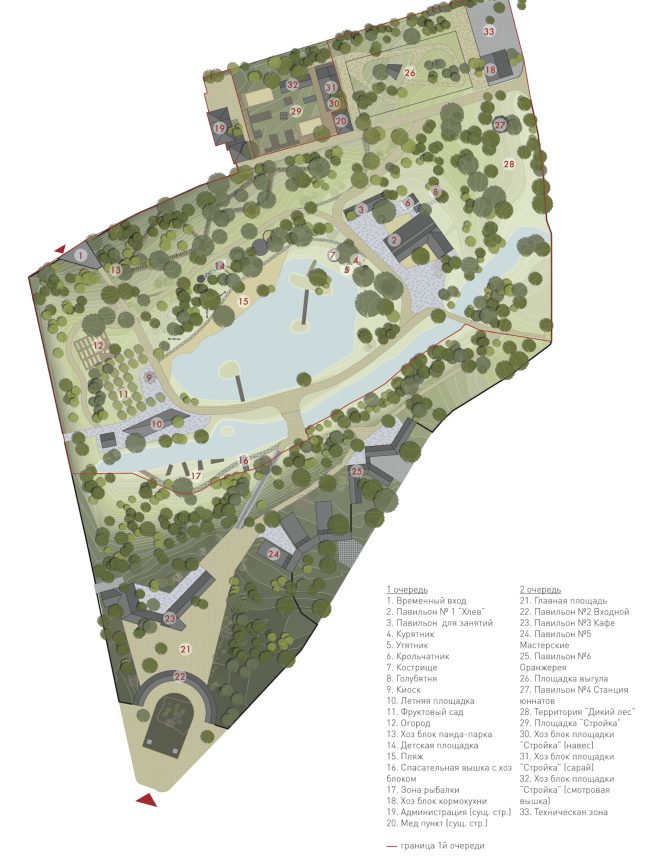 Urban farm at VDNKh. Master plan � WOWhaus