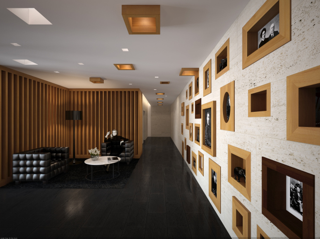 Interiors of the public and residential zones of "Literator" complex �  "Sergey Kiselev and Partners"