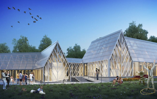 Conservatory. Urban farm at VDNKh, 2nd phase, project � WOWhaus