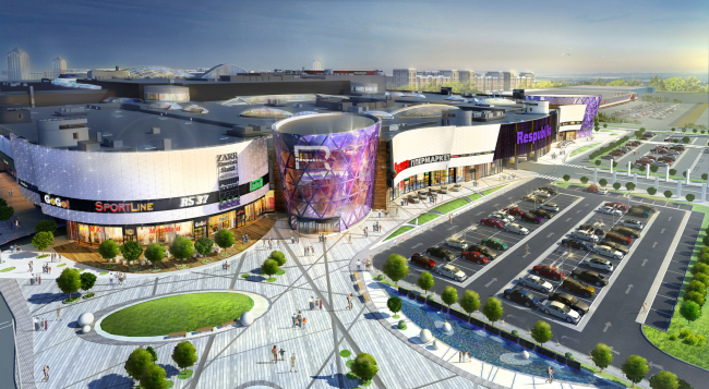 "Respublica" shoppimh and entertainment complex. Project  Archimatika