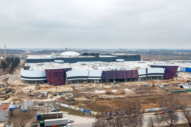 "Respublica" shoppimh and entertainment complex. Construction  Archimatika