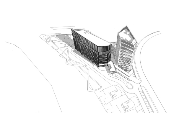 Contest project of Radisson Blu Moscow Riverside Hotel&SPA � "A.Len" architectural studio