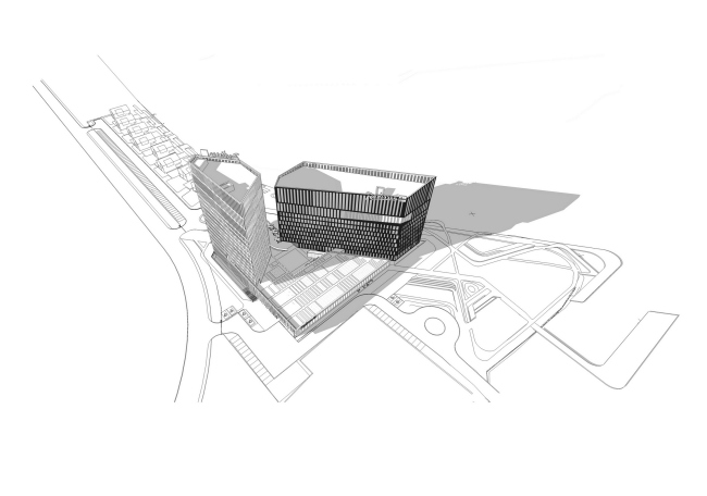 Contest project of Radisson Blu Moscow Riverside Hotel&SPA � "A.Len" architectural studio