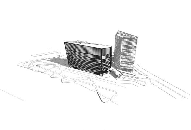 Contest project of Radisson Blu Moscow Riverside Hotel&SPA � "A.Len" architectural studio