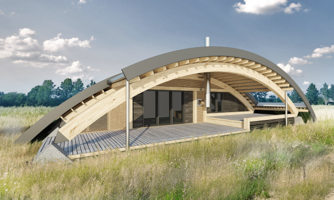 Hobbit Hall residence � Roman Leonidov Architectural Bureau