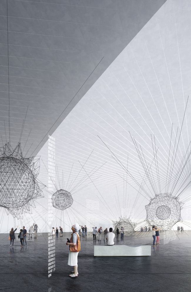 "Rosatom" pavillion at VDNKh. Interior � UNK project