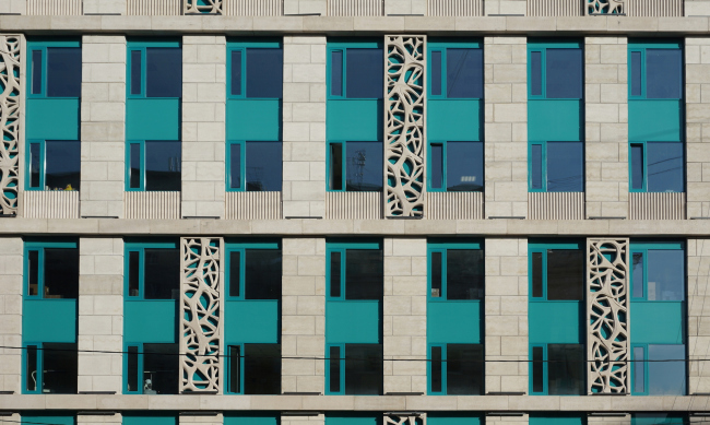 Architectural solution of the facades of the diagnostic and treatment center � GrandProjectCity