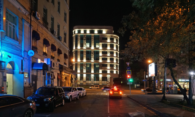 Architectural solution of the facades of the diagnostic and treatment center � GrandProjectCity