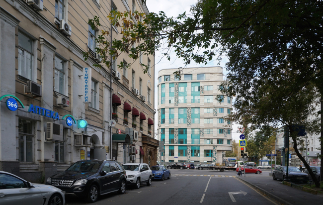 Architectural solution of the facades of the diagnostic and treatment center � GrandProjectCity