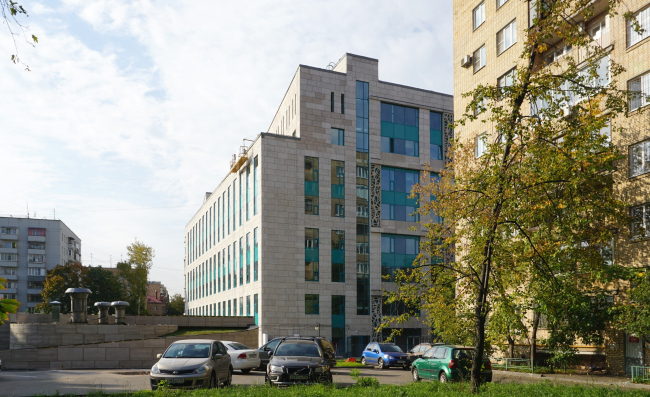 Architectural solution of the facades of the diagnostic and treatment center � GrandProjectCity