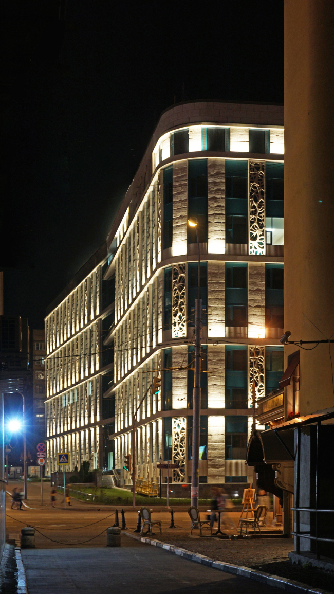 Architectural solution of the facades of the diagnostic and treatment center � GrandProjectCity