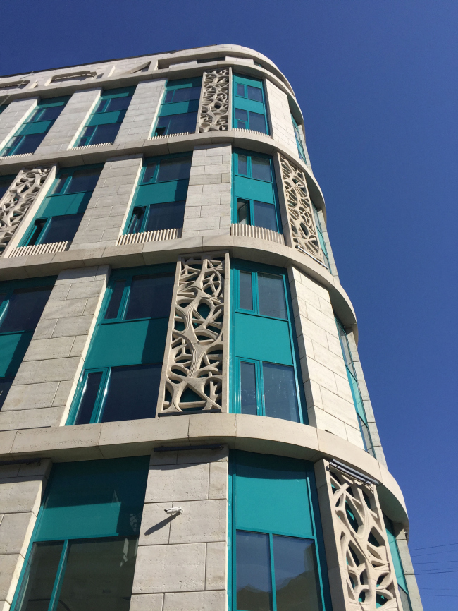 Architectural solution of the facades of the diagnostic and treatment center � GrandProjectCity