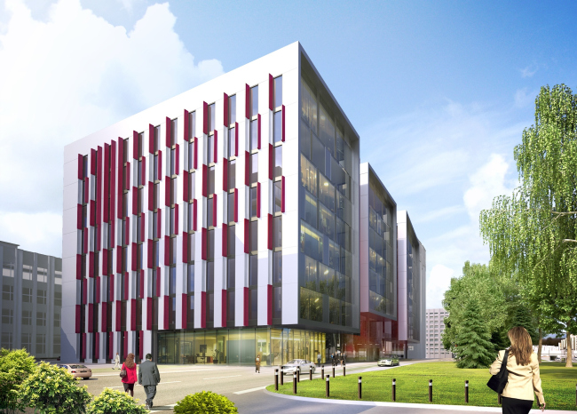 Office complex on the Nauchnaya Street in Lviv � Archimatika