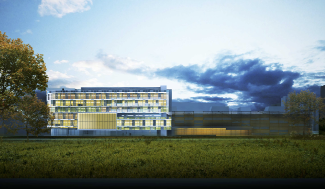 Research and Development center in Skolkovo. South facade � ABD architects