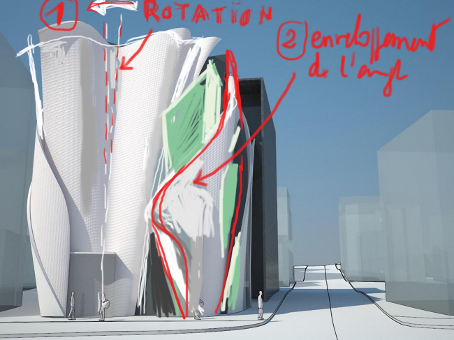 ������� Dior � ����� � Christian de Portzamparc