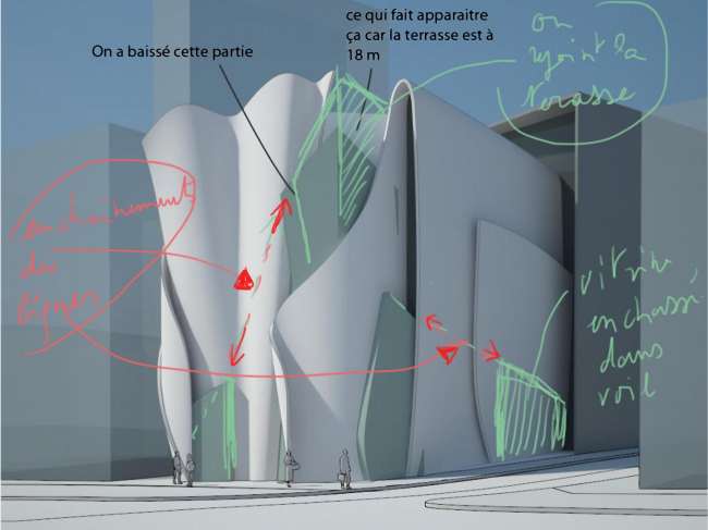 ������� Dior � ����� � Christian de Portzamparc