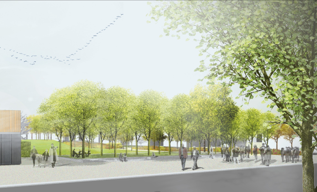 ������ ��������������� �������� �7 � ��������, ����� ��������. ������ ������� � POLA Lanschaftsarchiketen Berlin � DEGES/V-KON