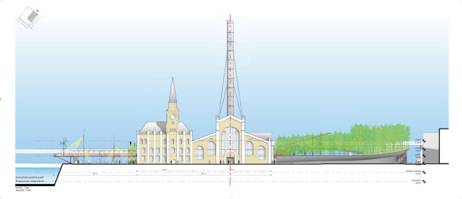 ����� ����������� �������� ����� V-A-C � ������ �������������� ���-2. ������������� Renzo Piano Building Workshop (RPBW)