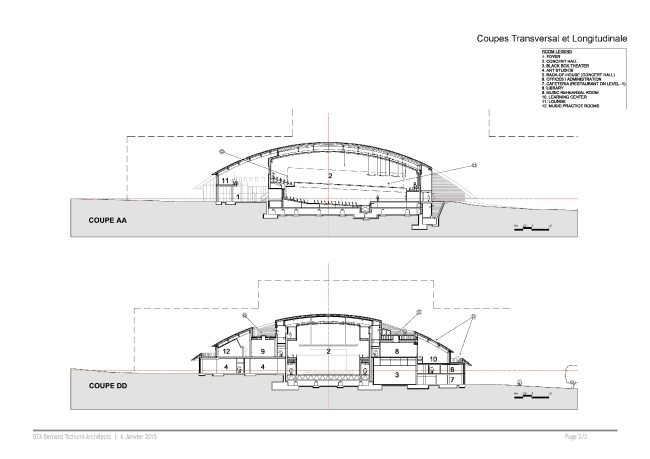 ������ �������� �����-�������� ��������� �� ���� � Bernard Tschumi Architects
