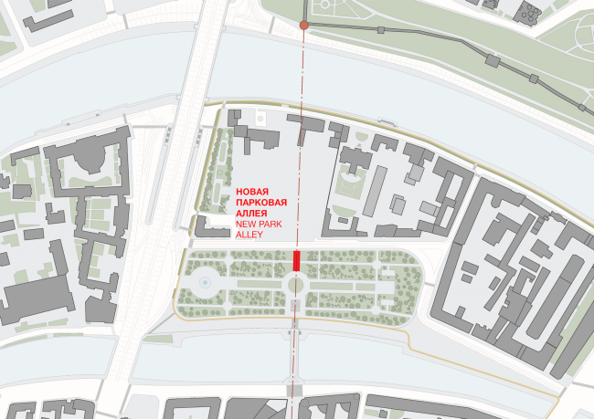 Multifunctional integrated development of the Sofiyskaya Embankment. Boulevard  Sergey Skuratov ARCHITECTS