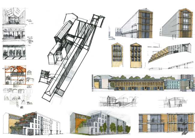 Multifunctional integrated development of the Sofiyskaya Embankment  Sergey Skuratov ARCHITECTS