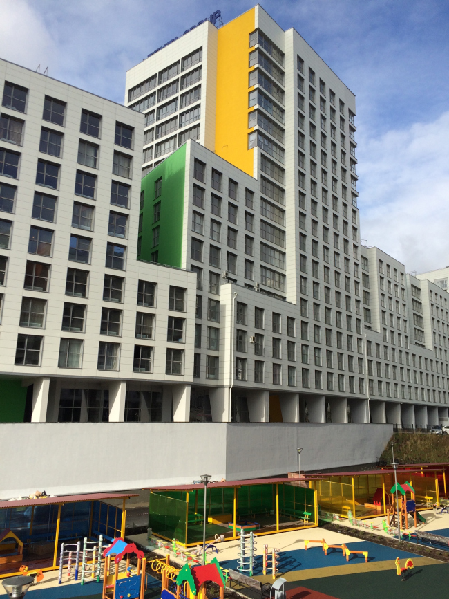 "Water Colors" residential complex � Ostozhenka