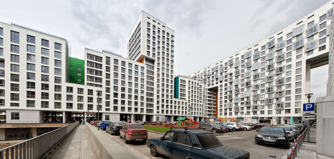 "Water Colors" residential complex  Ostozhenka