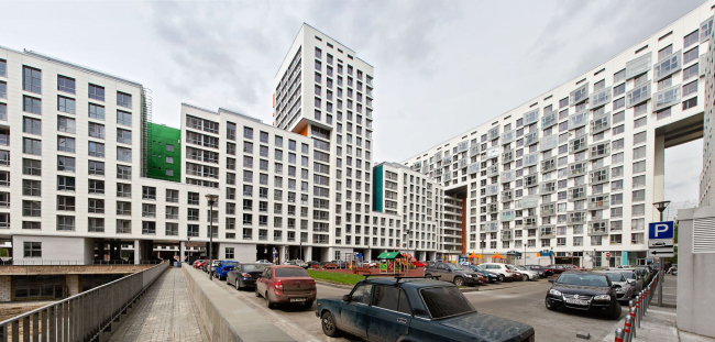 "Water Colors" residential complex � Ostozhenka