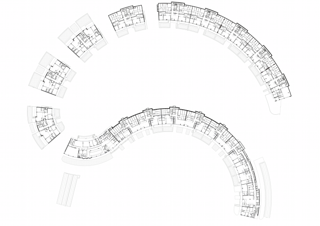 "Skolkovo-Park". Plan of the first floor  Creative Union "Reserve"