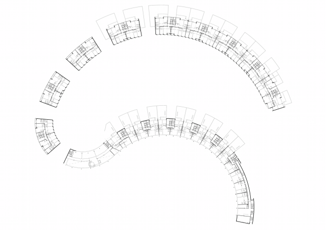 "Skolkovo-Park". Plan of the second floor  Creative Union "Reserve"