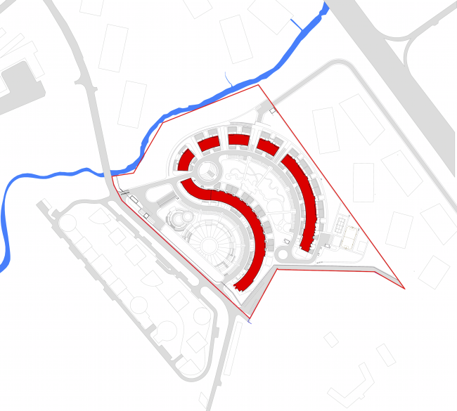 "Skolkovo-Park". Location plan  Creative Union "Reserve"