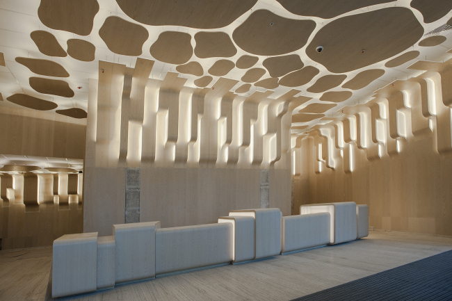 "Eurasia" Tower in Moscow City, reception � Sergey Estrin architectural studio