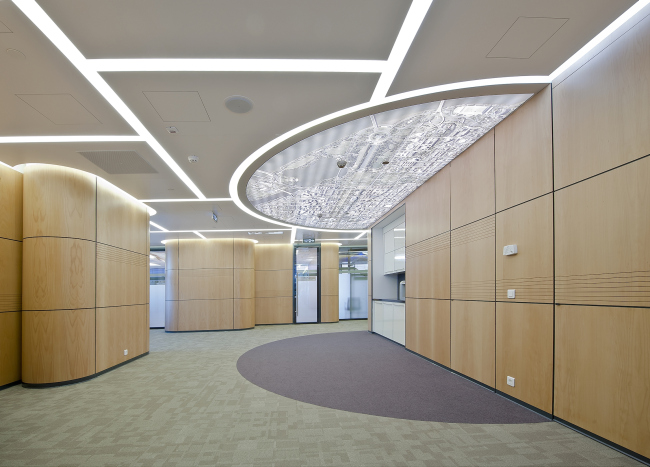Fragment of the interior of the Moscow Office of Baker & McKenzie � Sergey Estrin architectural studio