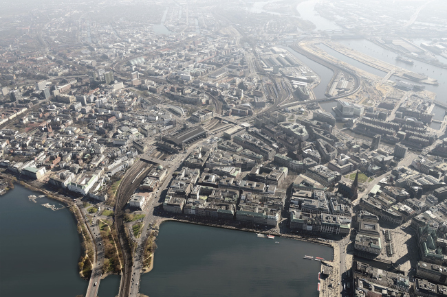 Проект озеленения городских крыш в Гамбурге (до) © Mathias Friedel; Minitstry of Environment and Energy, BUE Hamburg