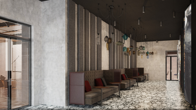 Interiors of the headquarter of the Voronezh research and production company � PANACOM