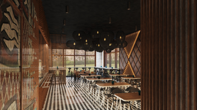 Interiors of the headquarter of the Voronezh research and production company � PANACOM