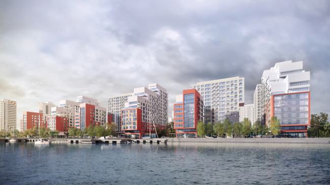 Residential complex in the proximity of the Nagatinsky Creek � Ostozhenka