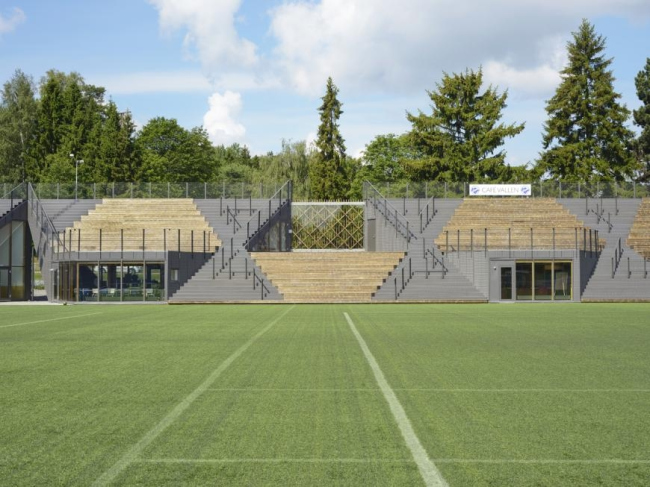 Мини-стадион Лидингёваллен (Швеция). 
Динелл Йоханссон. Изображение предоставлено WAF