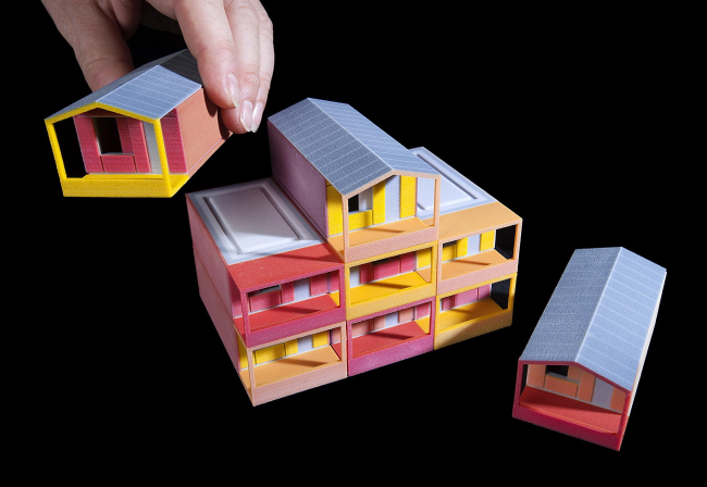 ������� ��� Y-Cube � �������. ������ 1:200 � Rogers Stirk Harbour + Partners