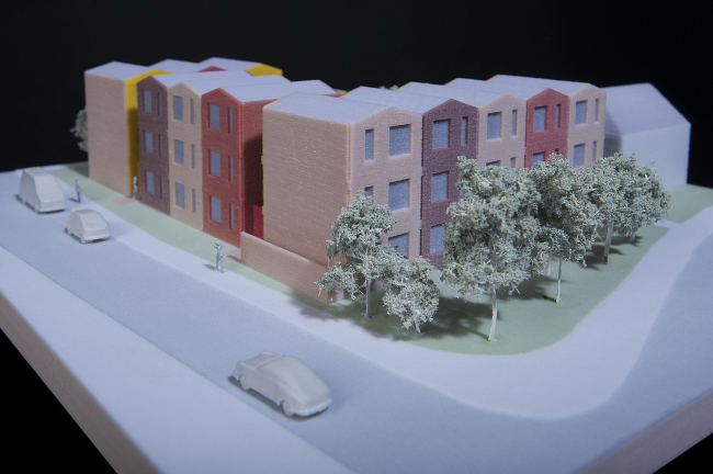 ������� ��� Y-Cube � �������. ������������ �� 3D �������� ������ 1:200 � Rogers Stirk Harbour + Partners