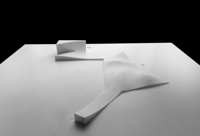 The project for a transfer hub �Paveletskaya". Model, shape. 2015 � WALL bureau