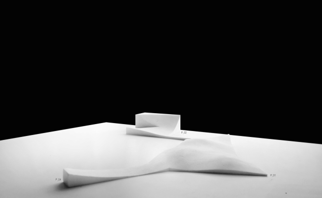 The project for a transfer hub �Paveletskaya". Model, shape. 2015 � WALL bureau