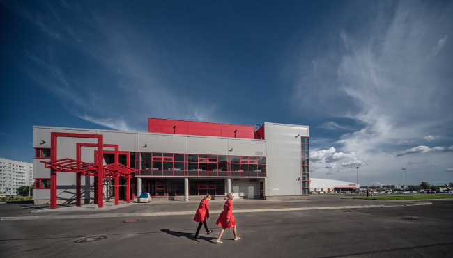 Youth entertainment center at 44, Bogatyrsky Avenue, Primorsky District, Saint Petersburg, Russia, 2014  Anatoliy Stolyarchuk architectural studio