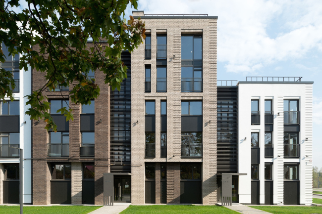 "Dutch Quarter" residential complex in Ivanteevka. Construction, 2015  UNK project